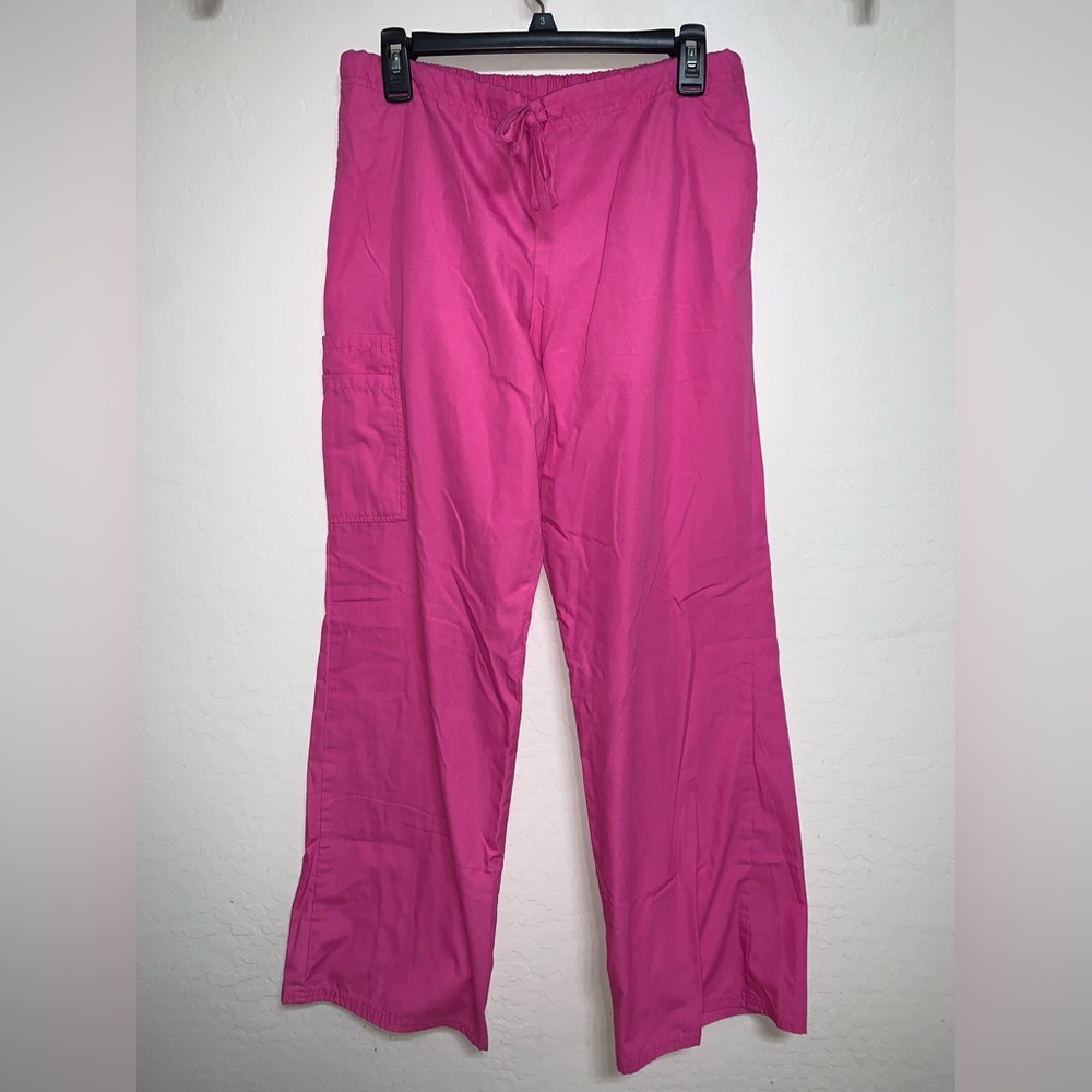 SB Scrubs Pink Drawstring Scrubs